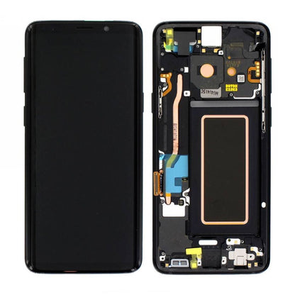 Samsung Galaxy S9 (SM-G960F) Skärm med LCD Display Original - Svart image 1