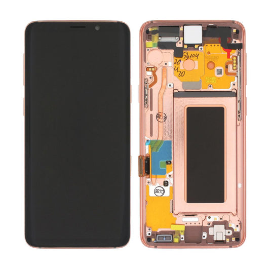 Samsung Galaxy S9 (SM-G960F) Skärm med LCD Display Original - Guld image 1
