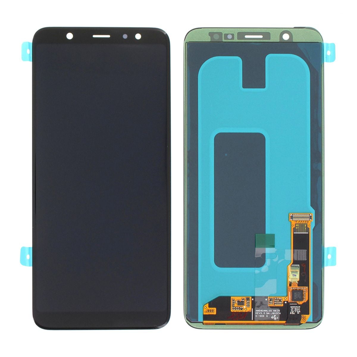 Samsung Galaxy A6 Plus 2018 (SM-A605F) LCD Skärm med Display Original - Svart image 1