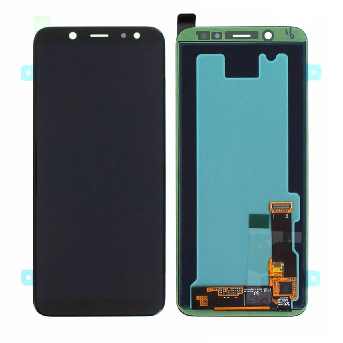 Samsung Galaxy A6 (2018) (SM-A600F) LCD Skärm med Display Original - Svart image 1