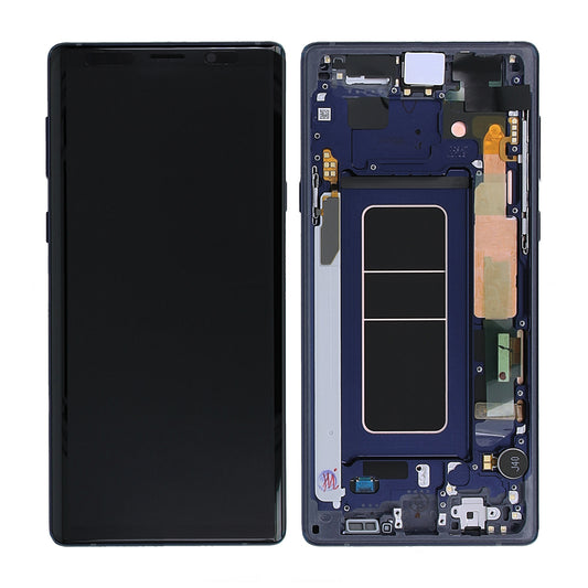 Samsung Galaxy Note 9 (SM-N960F) Skärm med LCD Display Original - Blå image 1