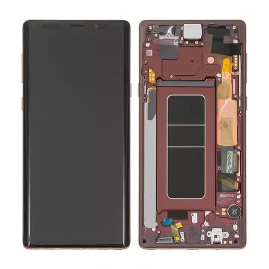 Samsung Galaxy Note 9 (SM-N960F) Skärm med LCD Display Original - Koppar image 1