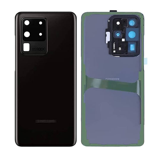 Samsung Galaxy S20 Ultra (SM-G988B) Mea Baksida Original - Svart image 1