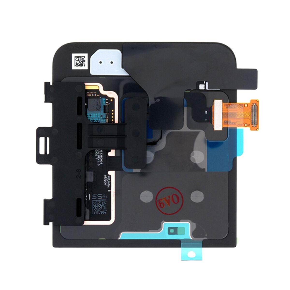 Samsung Galaxy Z Flip 6 (F741B) Utsida LCD Original - Gul image 3