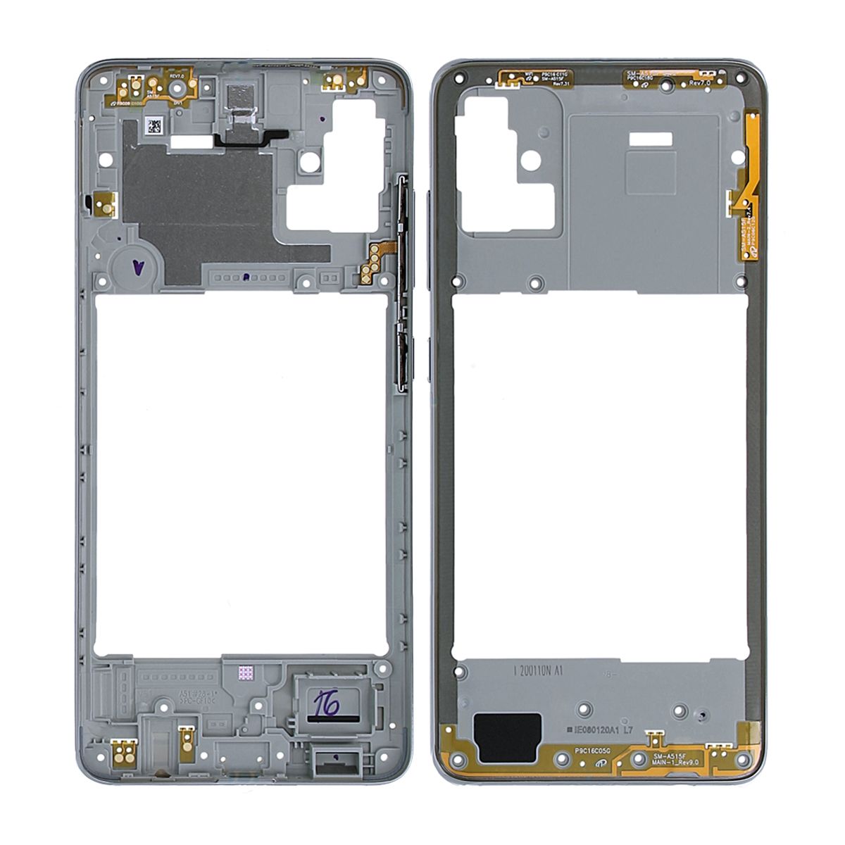 Samsung Galaxy A51 (SM-A515F) Mitten Ram Original - Vit image 1