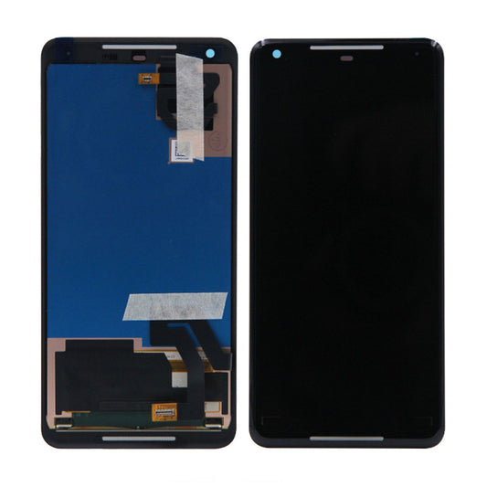 Google Pixel 2 XL Skärm med LCD Display Original - Svart image 1