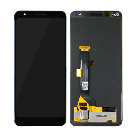 Google Pixel 3A  Skärm/Display OEM Svart image 1
