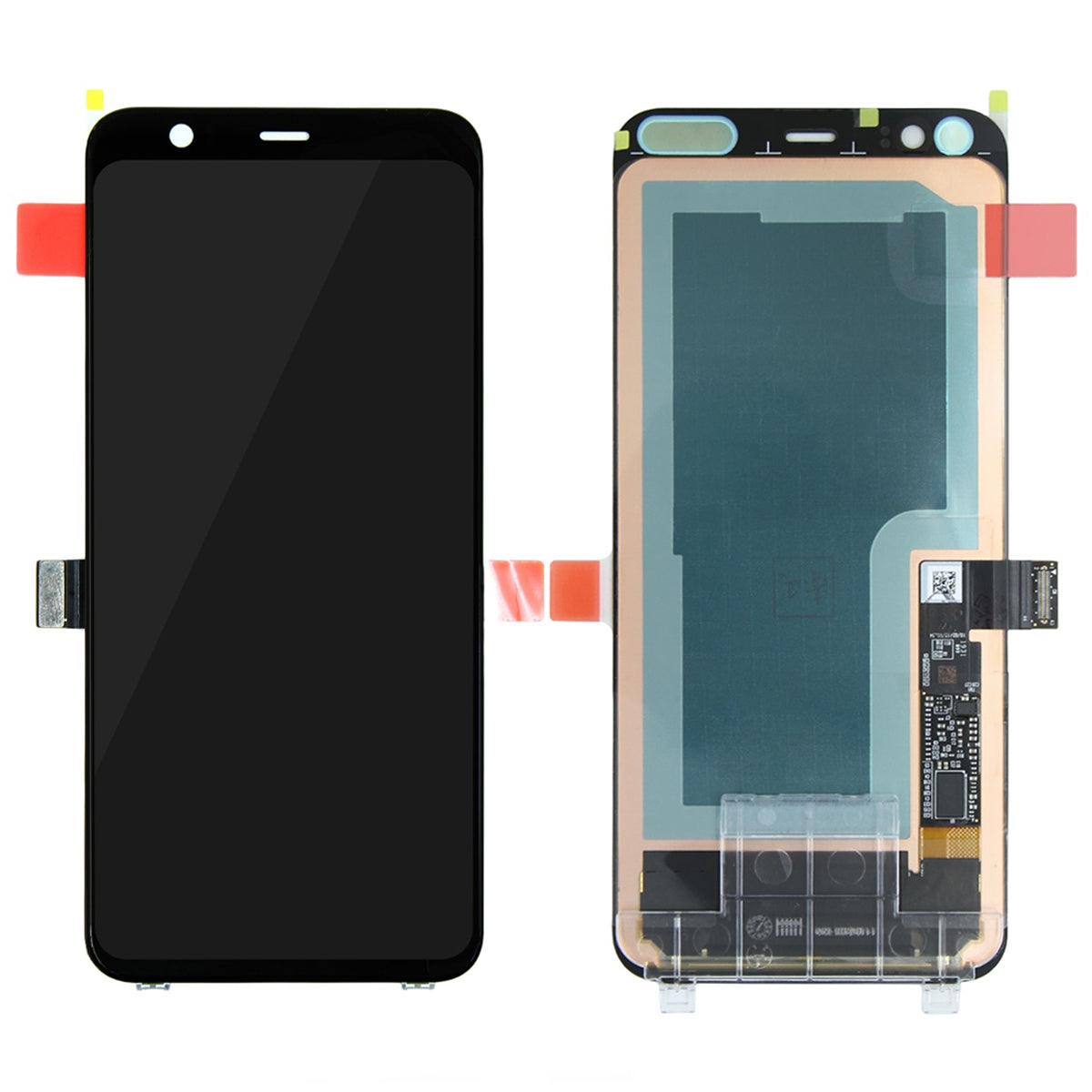 Google Pixel 4 Skärm/Display Original - Svart image 1