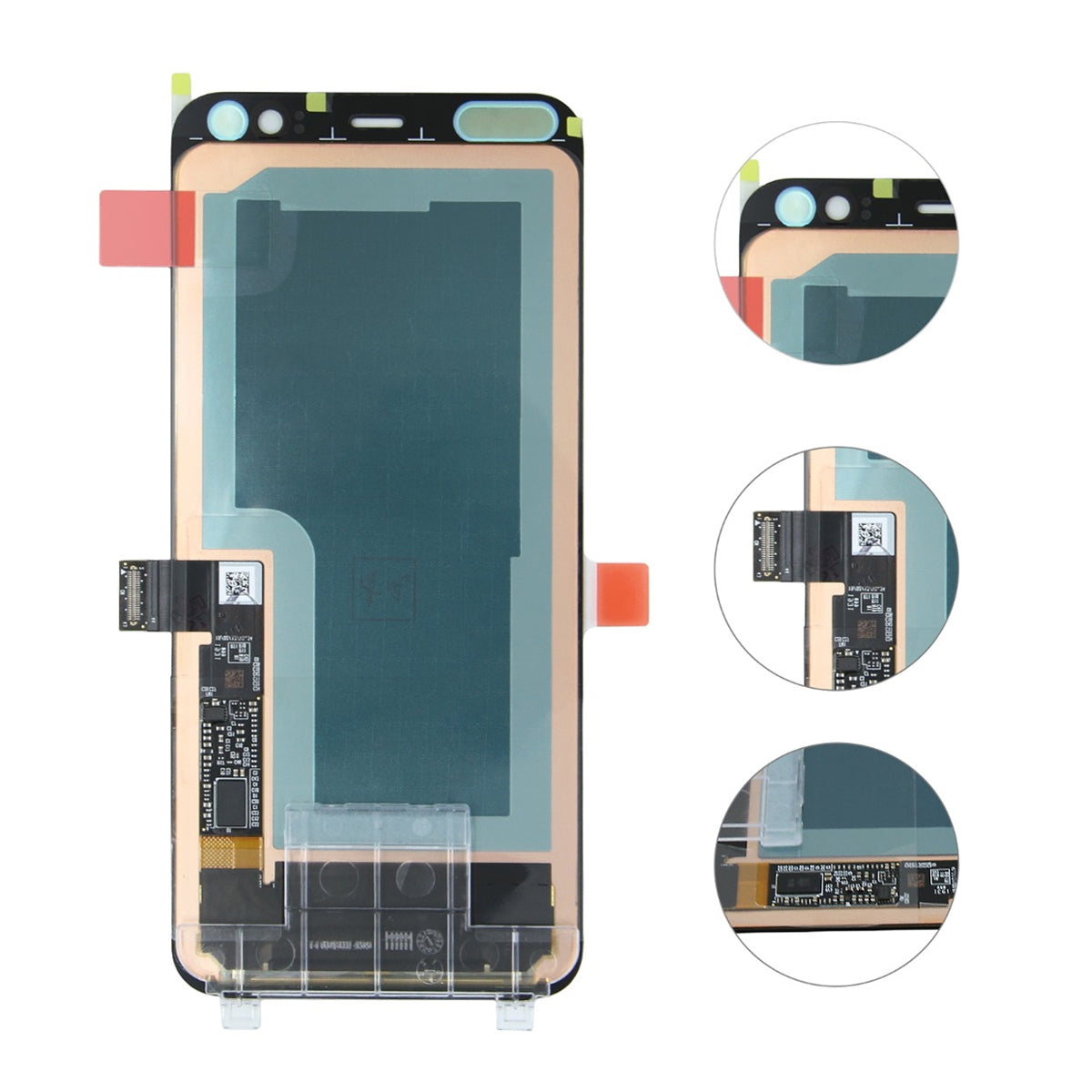 Google Pixel 4 Skärm/Display Original - Svart image 3