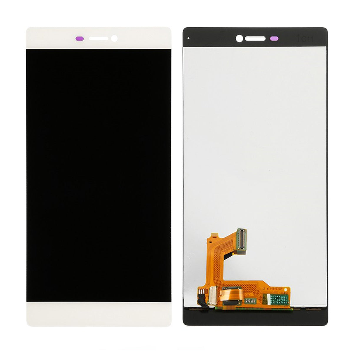 Huawei P8 Skärm/Display OEM - Vit image 1
