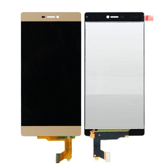 Huawei P8 Skärm med LCD Display - Guld image 1