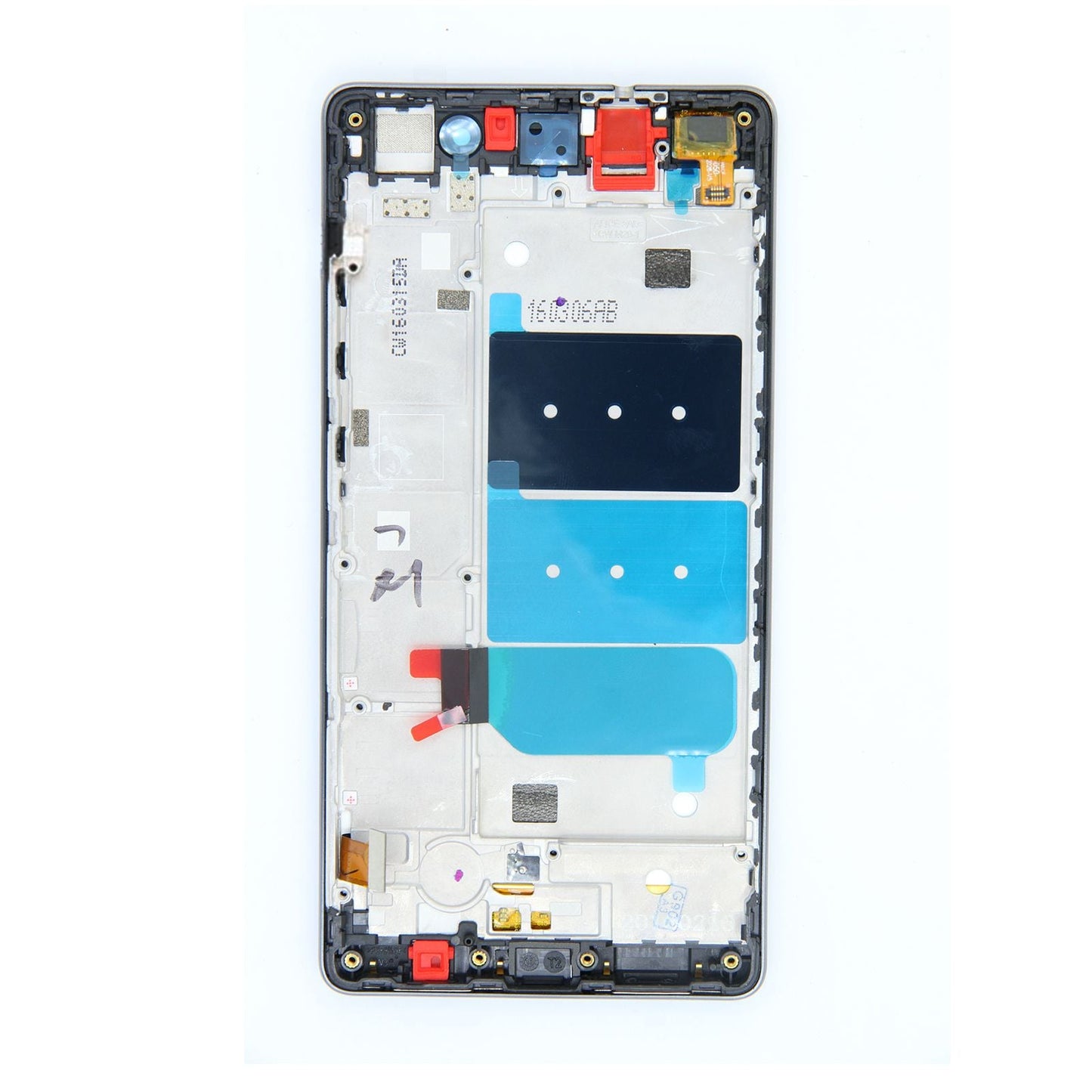 Huawei P8 Lite LCD Display Original Black with frame image 2