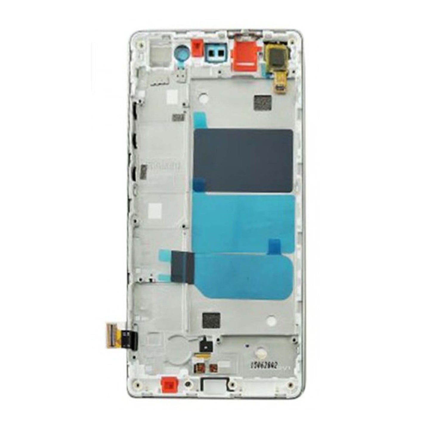 Huawei P8 Lite LCD White Original OEM With Frame image 2