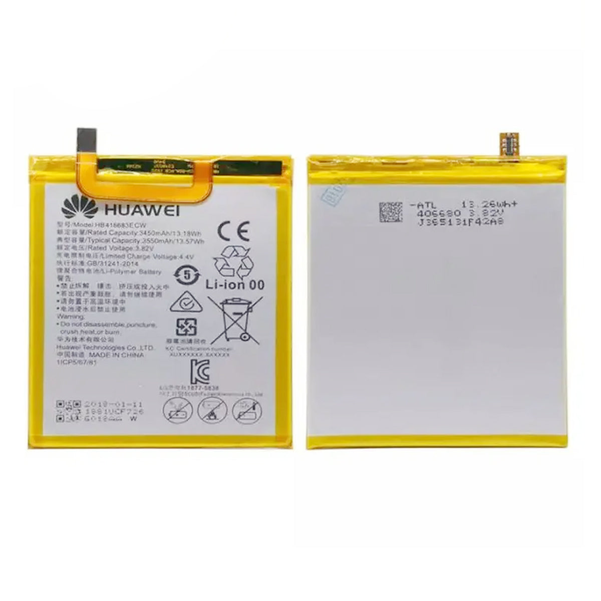 HUAWEI Nexus 6P Battery Original OEM image 2