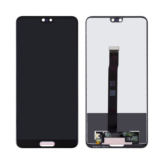 Huawei P20 Skärm/Display OEM - Svart image 1