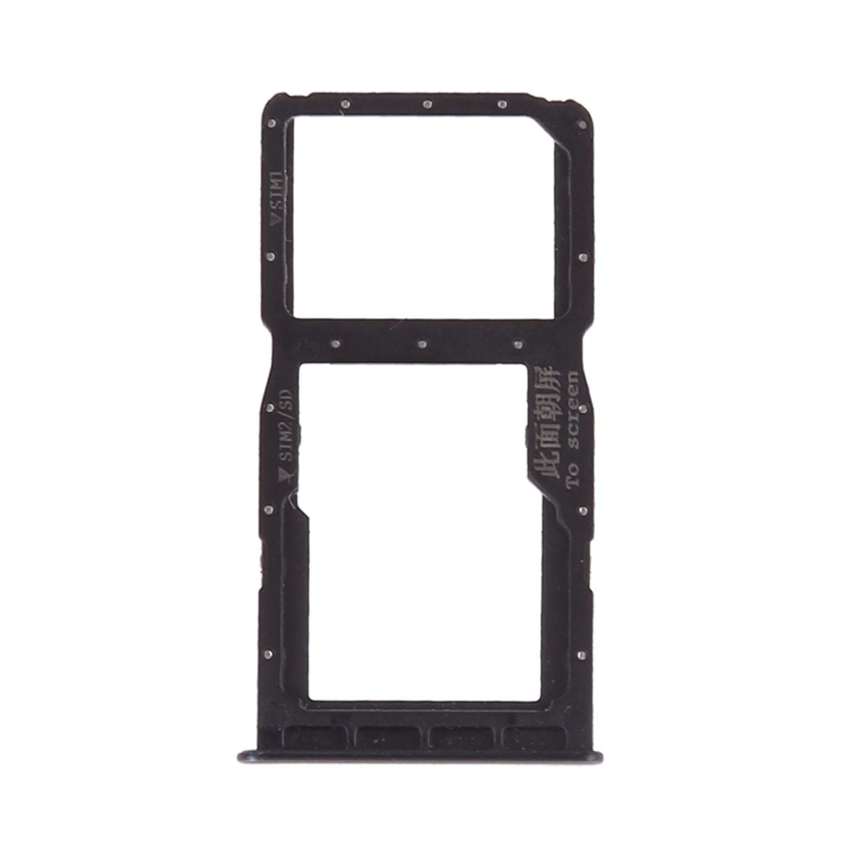 Huawei P30 Lite Minneskort/Simkortshållare - Svart image 2