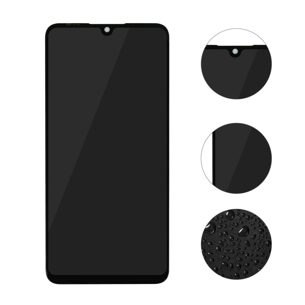 Huawei P30 Lite Skärm/Display OEM - Svart image 2