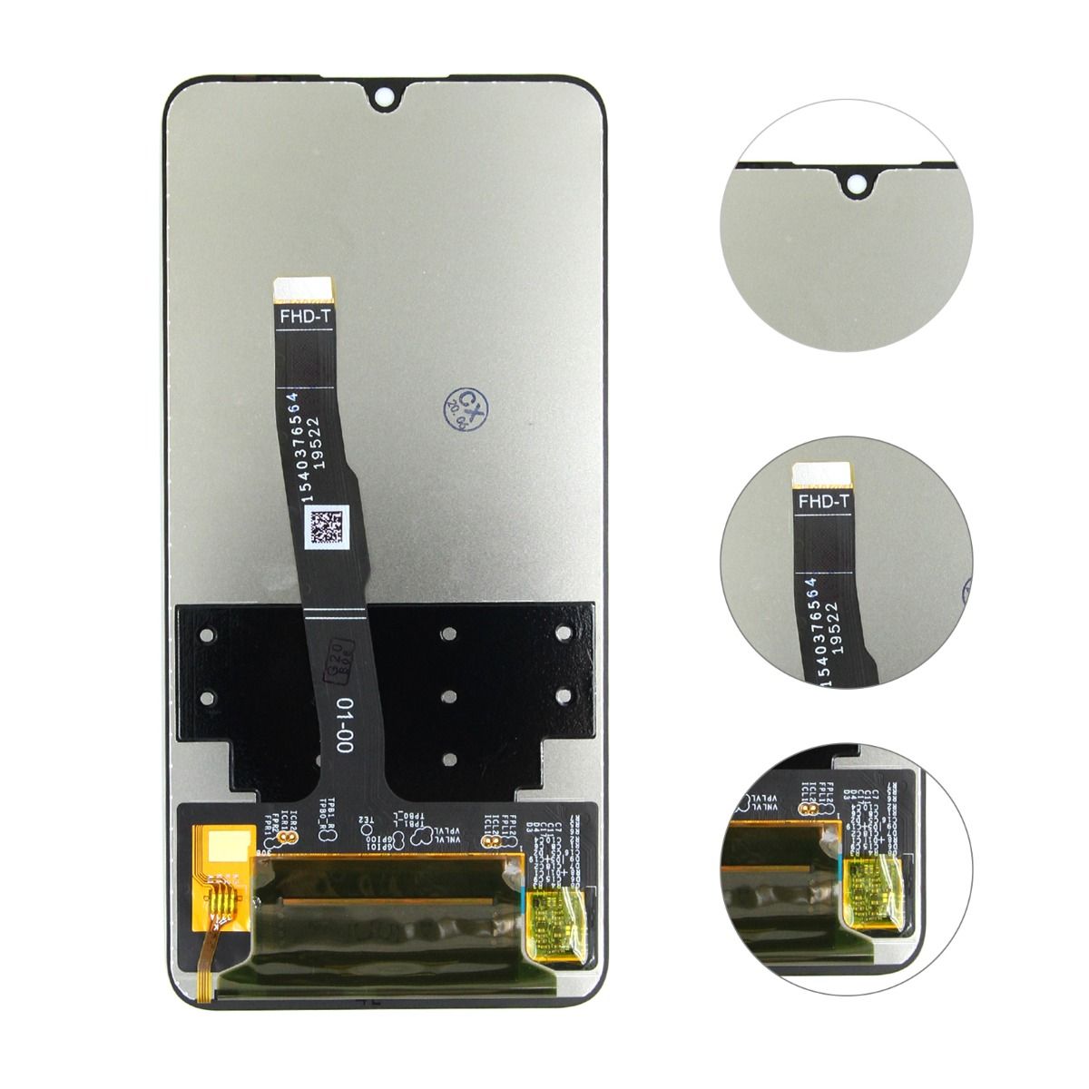 Huawei P30 Lite Skärm/Display OEM - Svart image 3