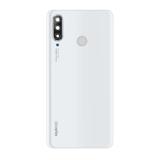 Huawei P30 Lite Baksida/Batterilucka - Vit image 1