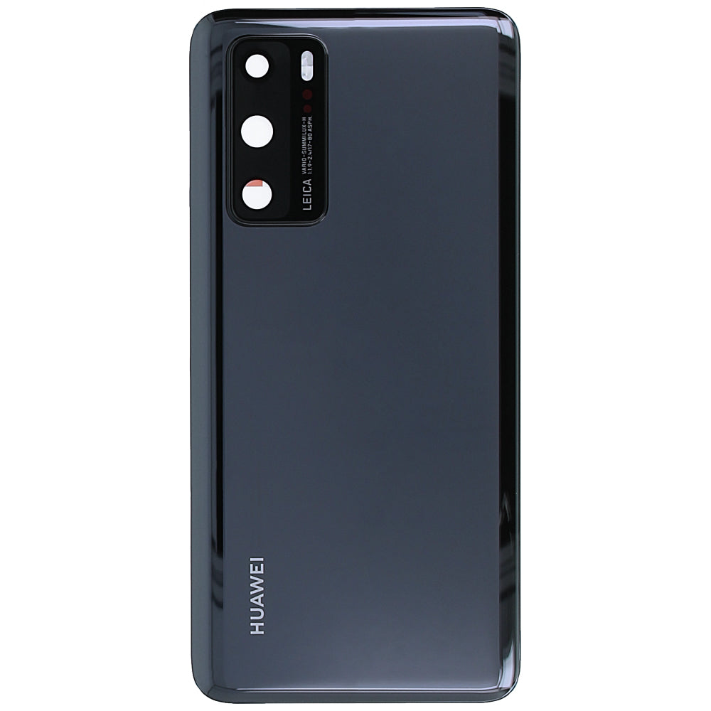 Huawei P40 Baksida/Batterilucka - Svart image 1