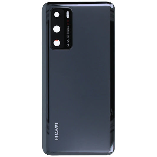 Huawei P40 Baksida/Batterilucka - Svart image 1