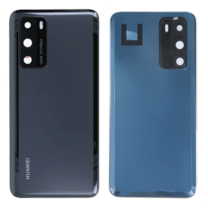 Huawei P40 Baksida/Batterilucka - Svart image 4