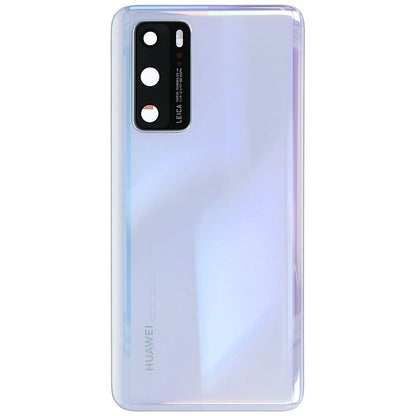 Huawei P40 Baksida/Batterilucka - Vit image 1