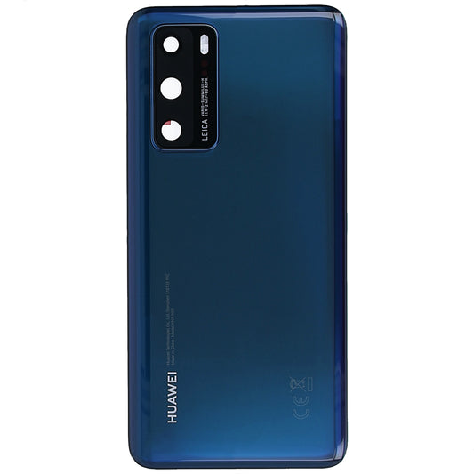 Huawei P40 Baksida/Batterilucka - Blå image 1