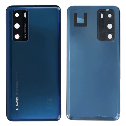 Huawei P40 Baksida/Batterilucka - Blå image 4