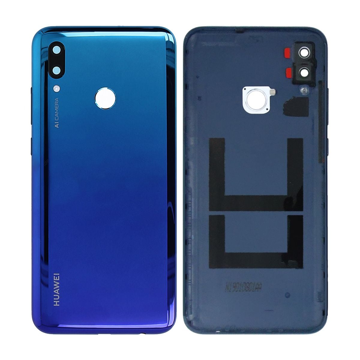 Huawei P Smart 2019 Baksida/Batterilucka OEM - Blå image 1