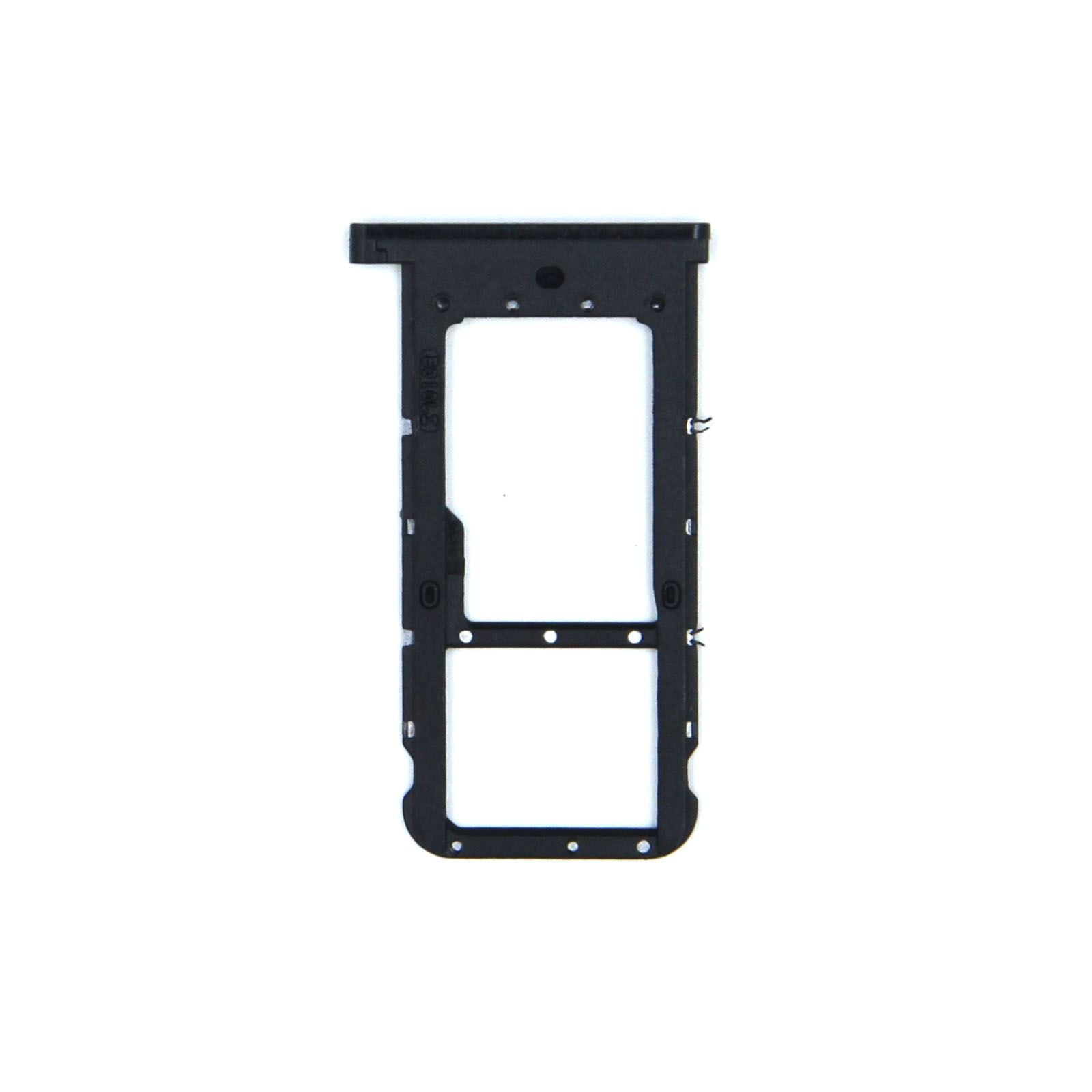 Huawei P Smart Plus Minneskort/Simkortshållare - Svart image 1