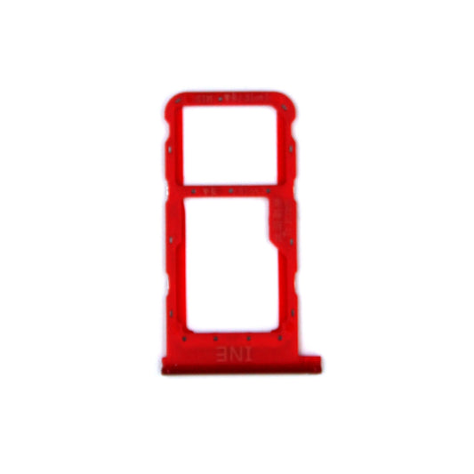 Huawei P Smart Plus Minneskort/Simkortshållare - Röd image 2