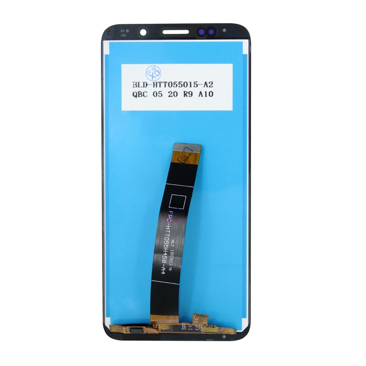 Huawei Y5P Skärm med LCD Display Original - Svart image 2