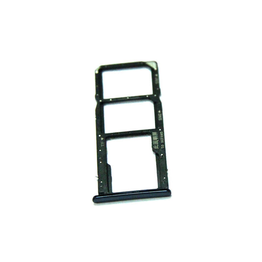 Huawei Y7 2018 Minneskort/Simkortshållare - Svart image 3