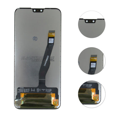 Huawei Y9 2019 Skärm/Display OEM - Svart image 4
