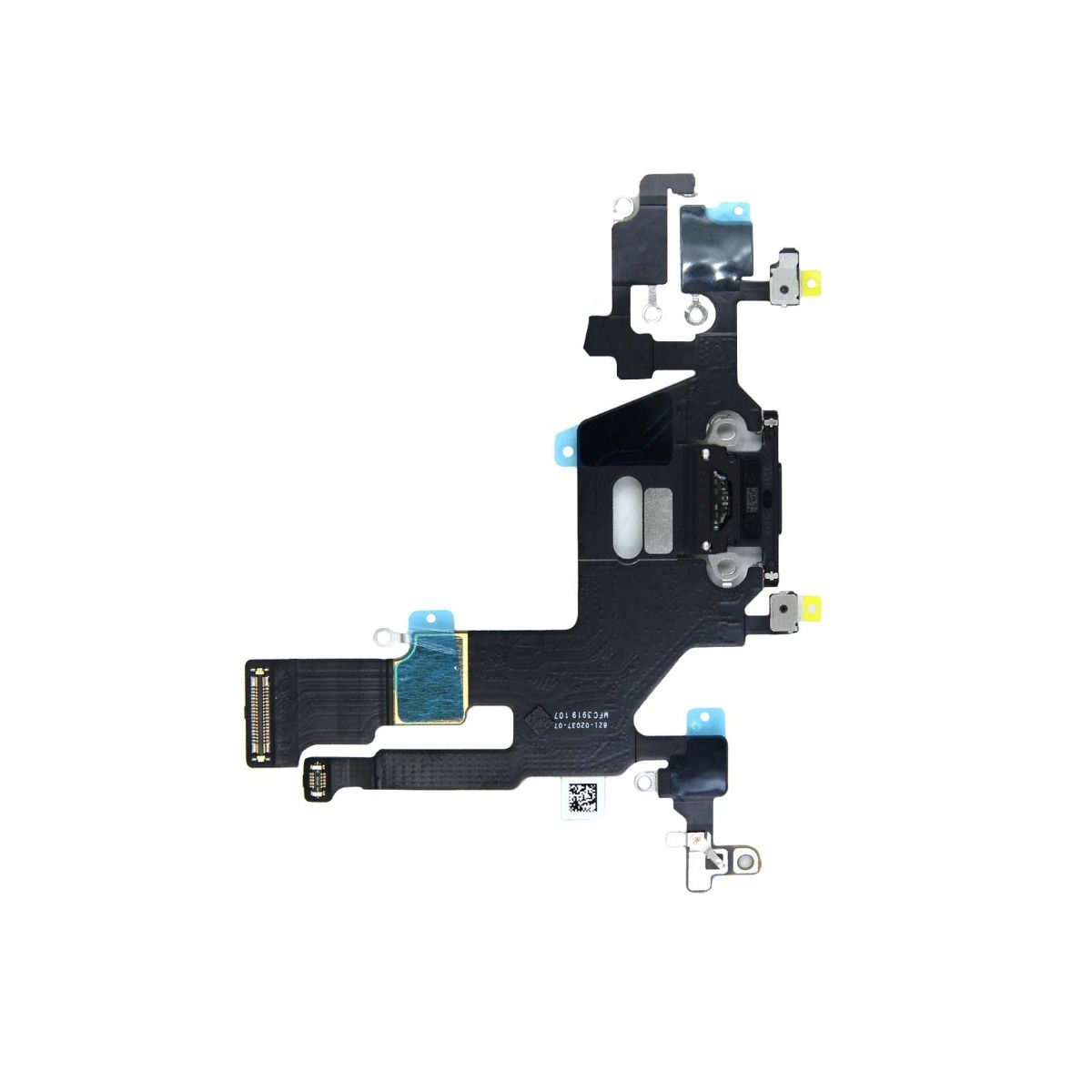 iPhone 11 Laddkontakt Flexkabel - Svart image 4