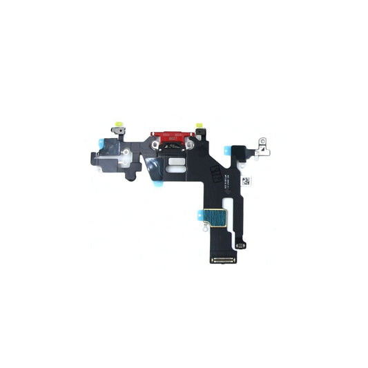 iPhone 11 Laddkontakt Flexkabel - Röd image 1