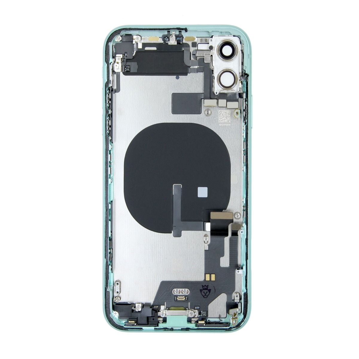 iPhone 11 Baksida med Komplett Ram - Grön image 2