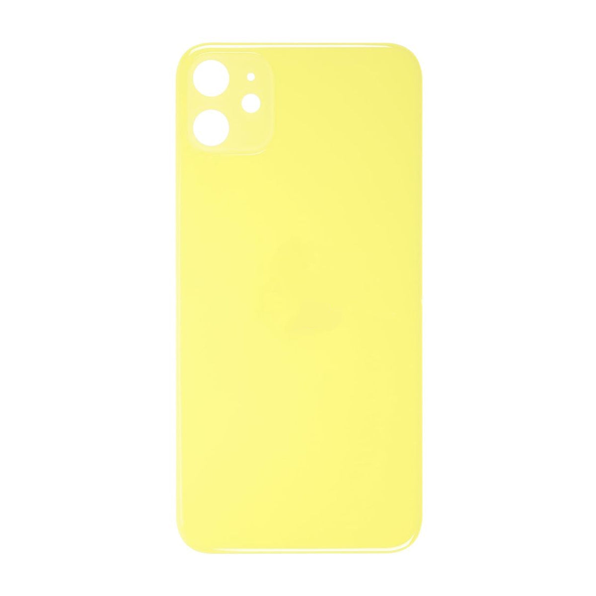 IPhone 11 Baksida Glas med Självhäftande tejp - Gul image 2