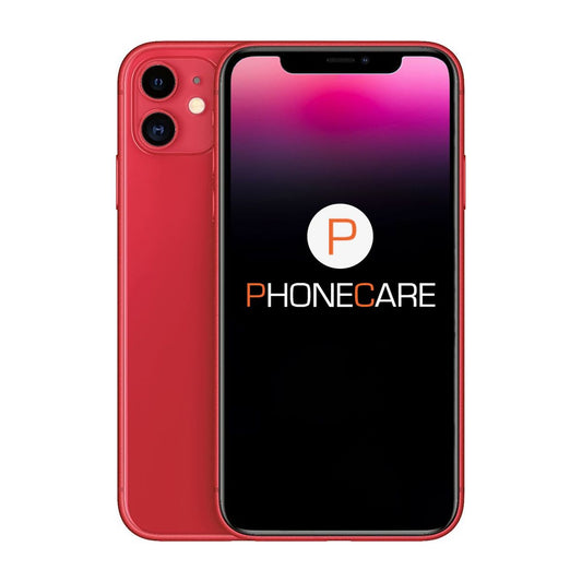 Begagnad iPhone 11 64GB Röd - Mycket bra skick (A) image 1
