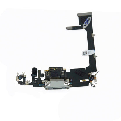 iPhone 11 Pro Laddkontakt Flexkabel - Vit image 3