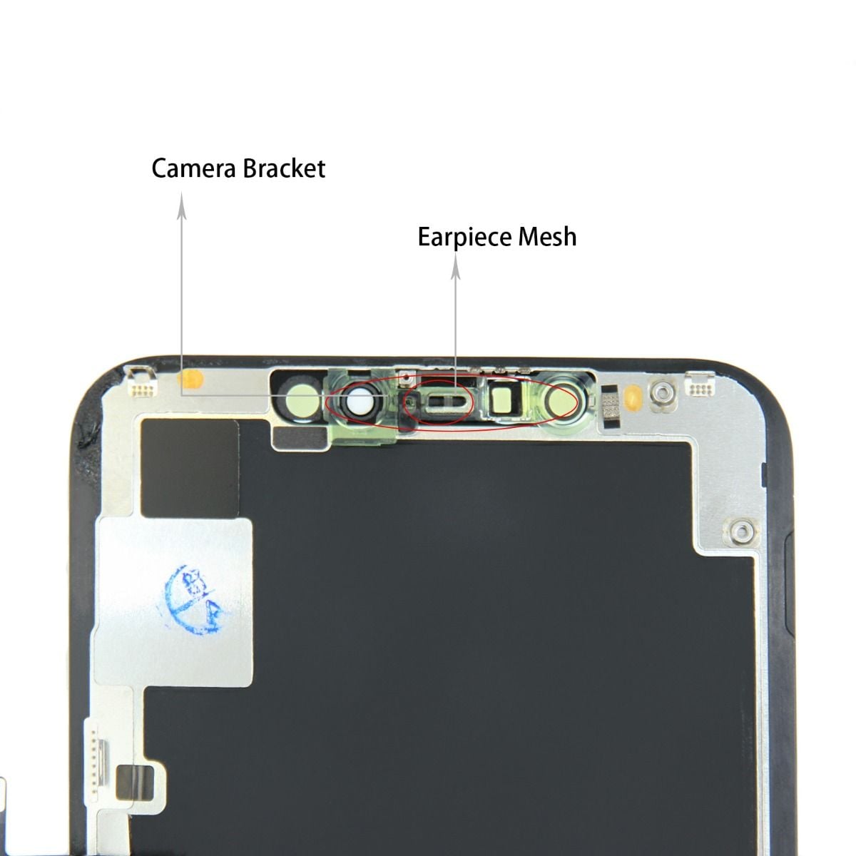 iPhone 11 Pro Max OLED Skärm - Svart (tagen från ny iPhone) image 5