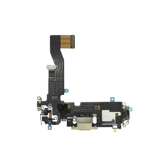 iPhone 12/12 Pro Laddkontakt Flexkabel - Guld image 1