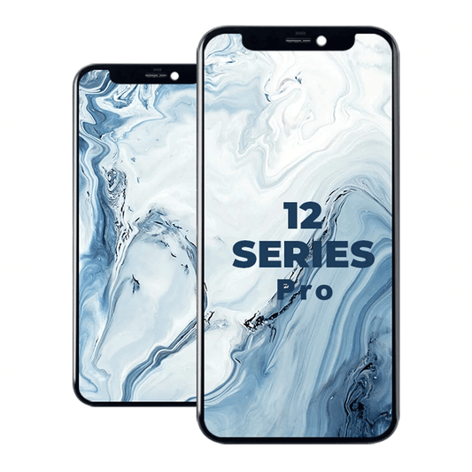 iPhone 12/12 Pro OLED Skärm - Svart (Tagen från ny iPhone) image 1