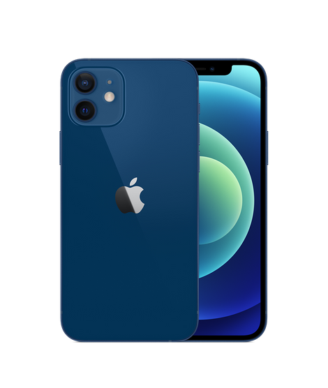 Begagnad iPhone 12 128GB Blå – Mycket bra skick (A) image 1