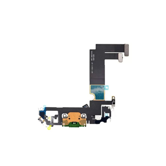 iPhone 12 Mini Laddkontakt Flexkabel - Grön image 2