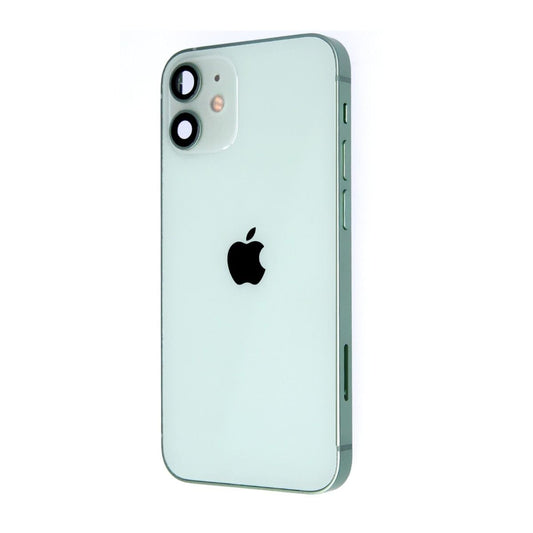 iPhone 12 Mini Baksida med Komplett Ram - Grön image 3