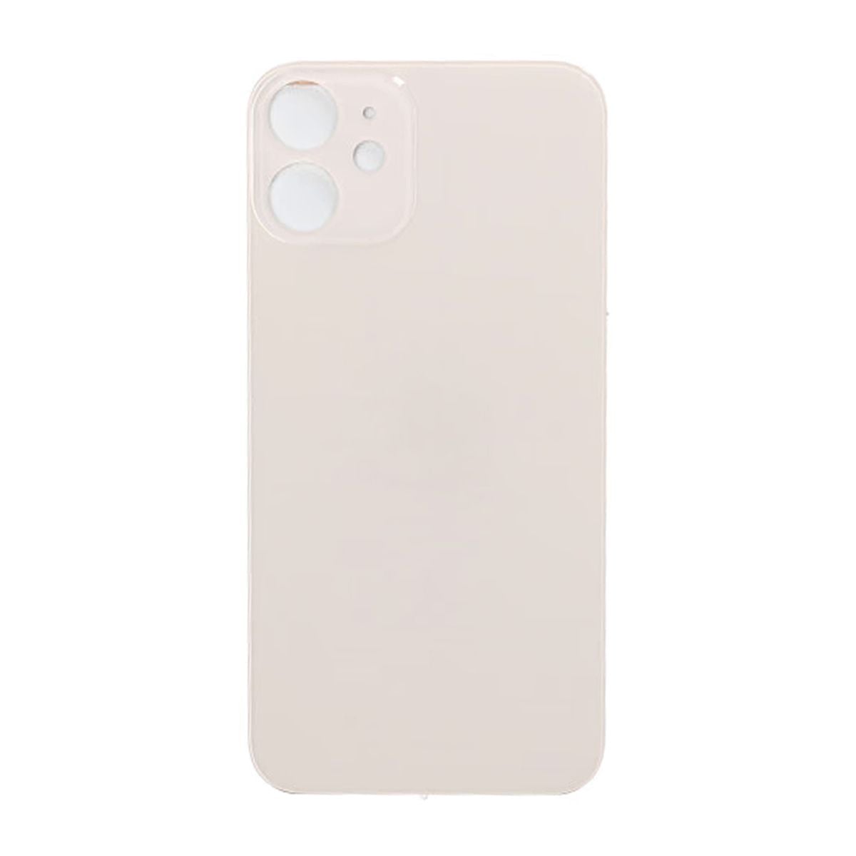 iPhone 12 Mini Baksida Glas med Självhäftande tejp - Vit image 2