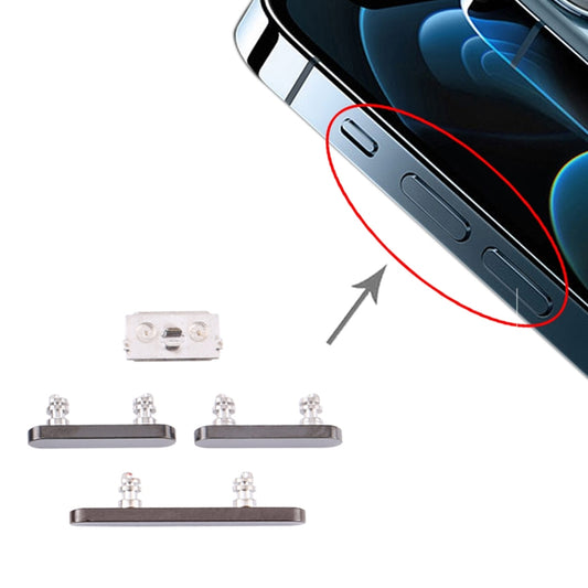 iPhone 12 Pro/12 Pro Max Sidoknappar - Grå image 2