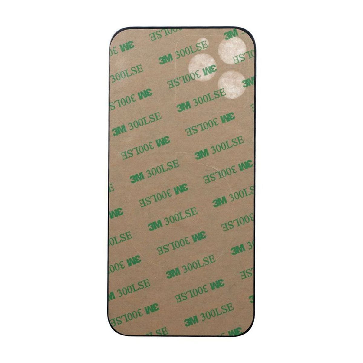 iPhone 12 Pro Baksida Glas med Självhäftande tejp - Blå image 3